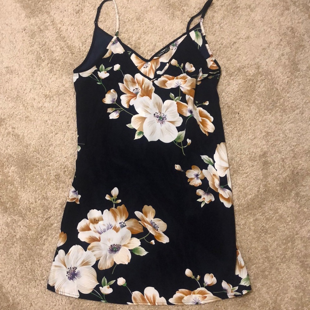 Floral tank top dress